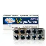 【藍蝌蚪】Extra Super VegaForce 超級雙效威而鋼 200mg(10錠裝)
